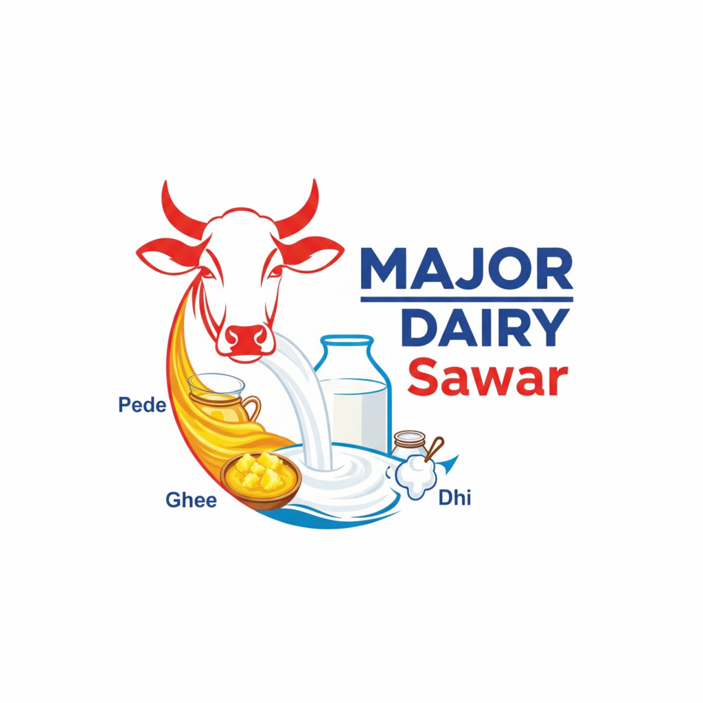 Major Dairy Sawar Website Launched Now Order A2 Cow Ghee and Sawar Famous Pedha Online at www.majordairy.com